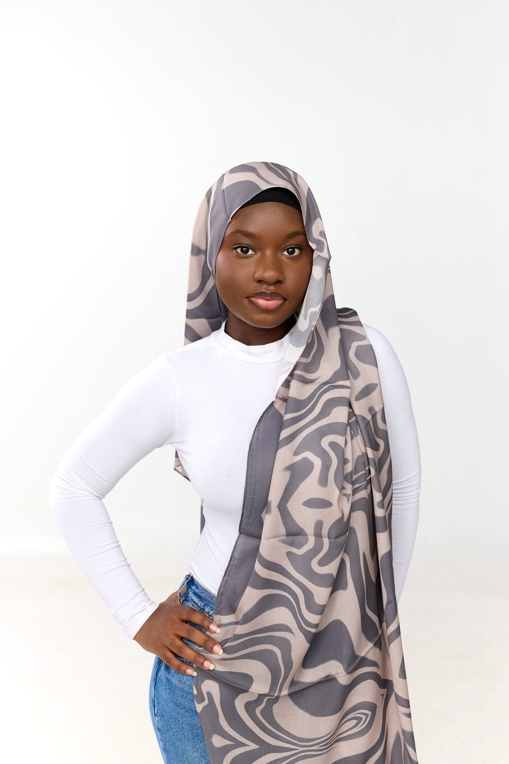 Aminata - Foulard en modal tissé