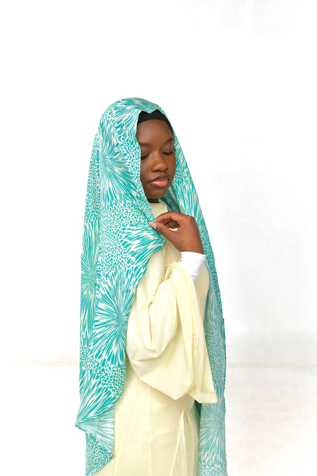 Rabya - Foulard en modal tissé